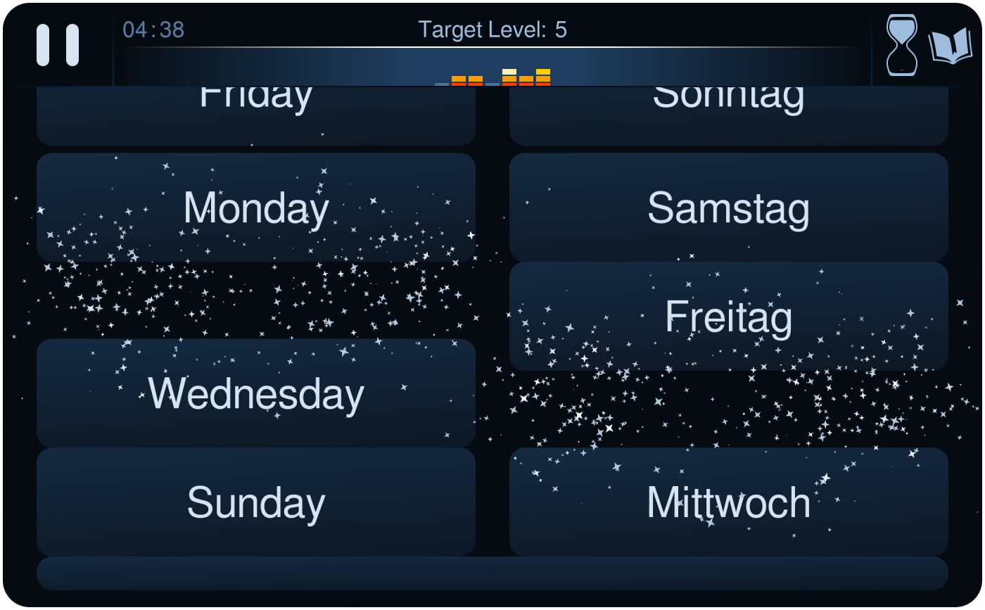 Screenshot of a rolling stack activity (2 of 2)